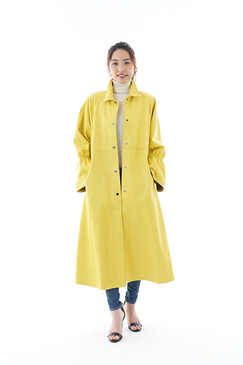 ラムロングコート